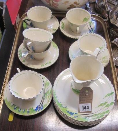ART DECO BURLEIGH WARE PART TEA SET Image