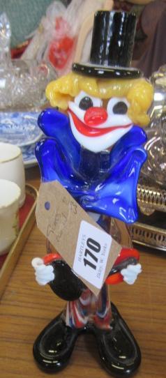 ITALIAN GLASS CLOWN Image