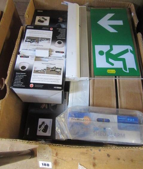 BOX OF NEW ELECTRIC LIGHTS ETC Image