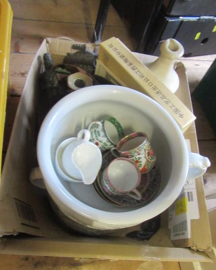 BOX OF CERAMICS ETC Image