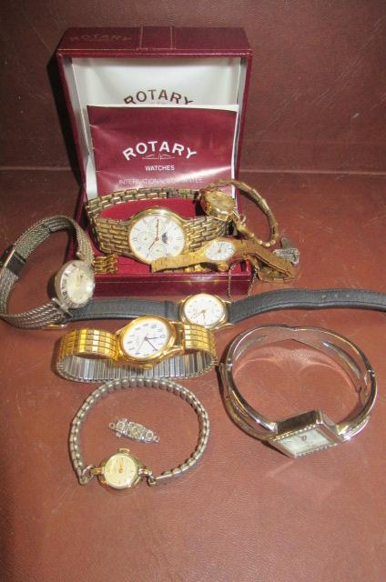 QUANTITY OF ROTARY AND OTHER WRISTWATCHES   Image