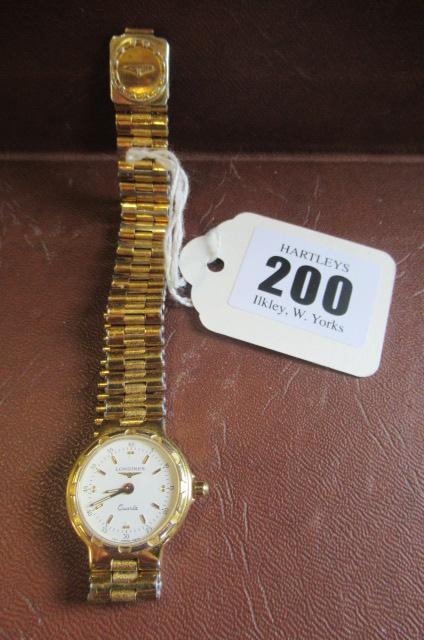 LADIES CONQUEST LONGINES WRISTWATCH Image