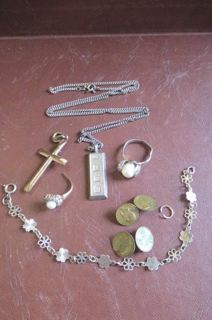 SILVER INGOT ON CHAIN ETC Image