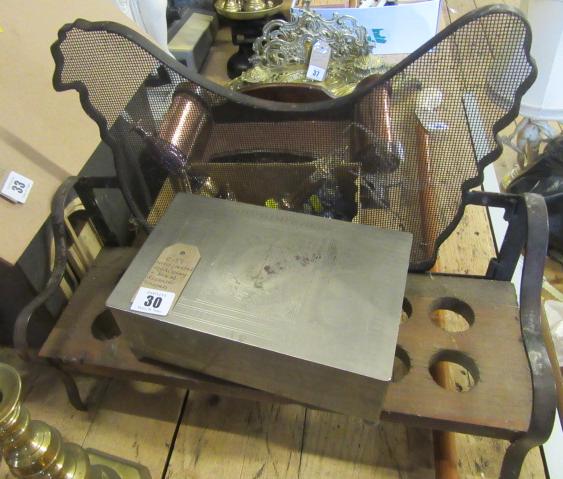 WOOD AND METAL EGG DISPLAY AND DECANTER STOPPERS Image