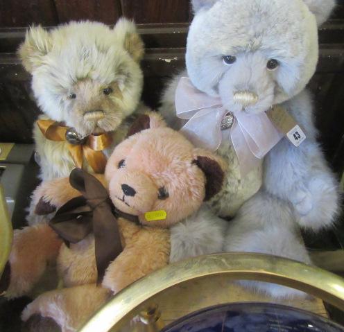 TWO CHARLIE BEARS AND ANOTHER  Image