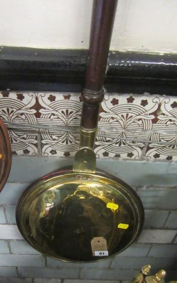 BRASS BED WARMER Image