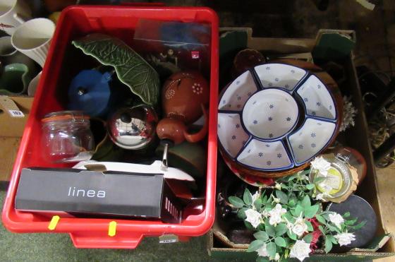 TWO BOXES OF MISCELLANEOUS ITEMS Image