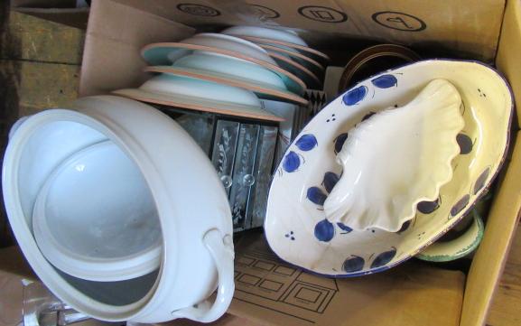 BOX OF CERAMICS ETC Image