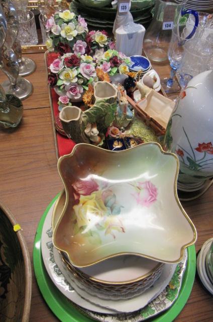 TRAY OF CERAMICS Image