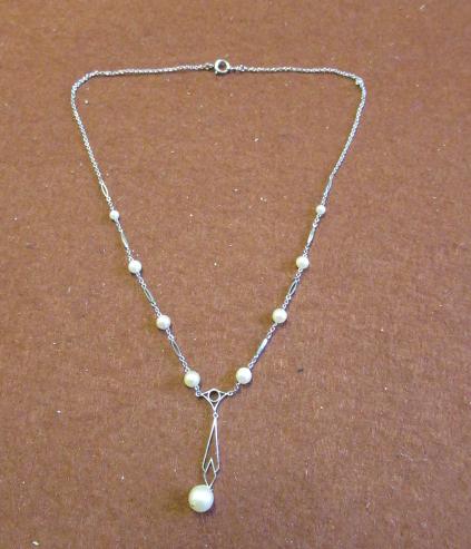 ART DECO PEARL NECKLACE Image