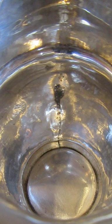 NEWCASTLE SILVER MILK JUG AND TABLESPOON  Image