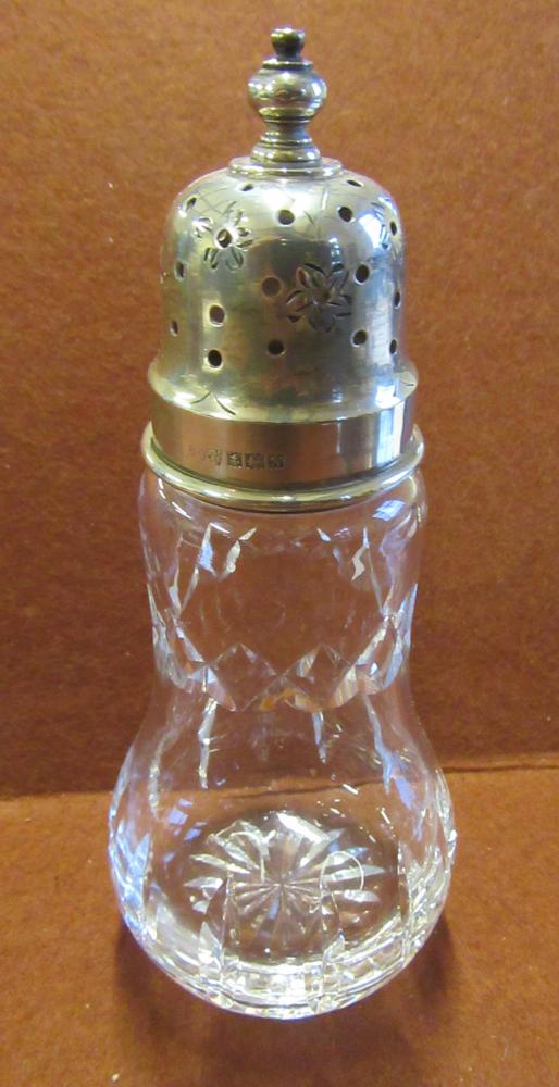 SILVER TOPPED SUGAR CASTOR Image