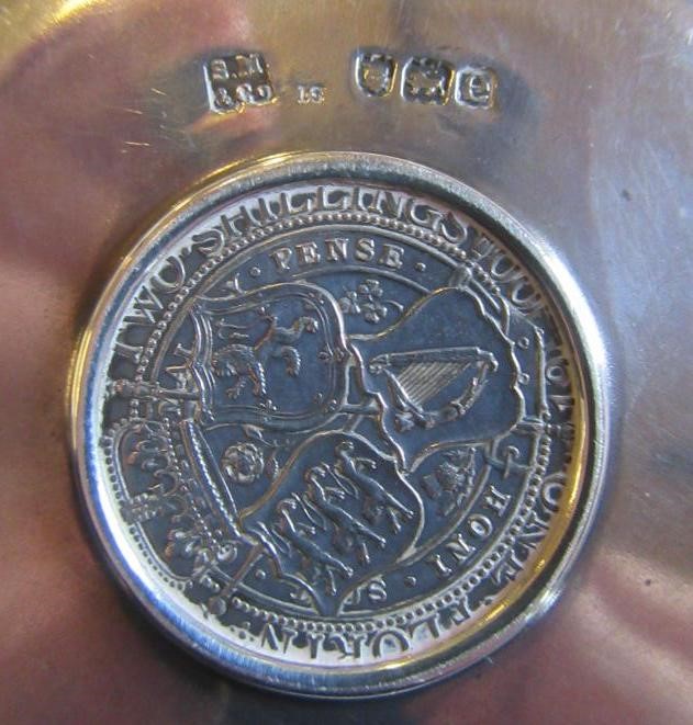 TWO SILVER DISHES Image