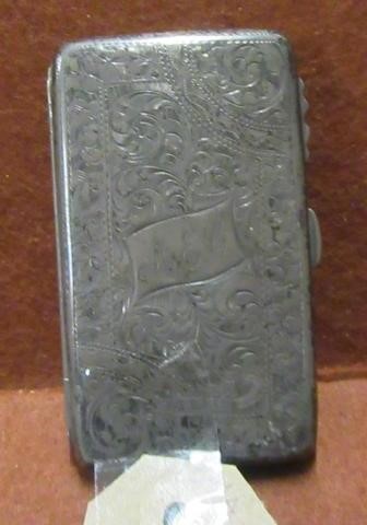 SILVER CARD HOLDER   BIRMINGHAM 1905 Image