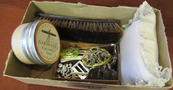 BOX OF BUCKLES ETC Image