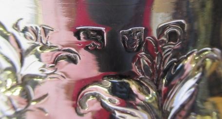 GEORGIAN SILVER JUG LONDON 1769 3OZS 16DWTS Image