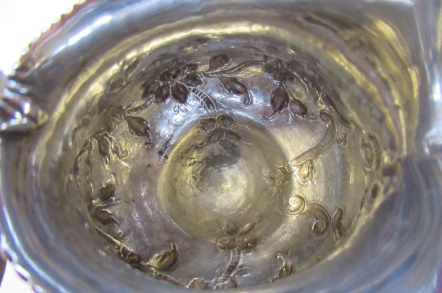 GEORGIAN SILVER JUG LONDON 1769 3OZS 16DWTS Image