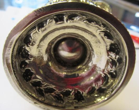 GEORGIAN SILVER JUG LONDON 1769 3OZS 16DWTS Image