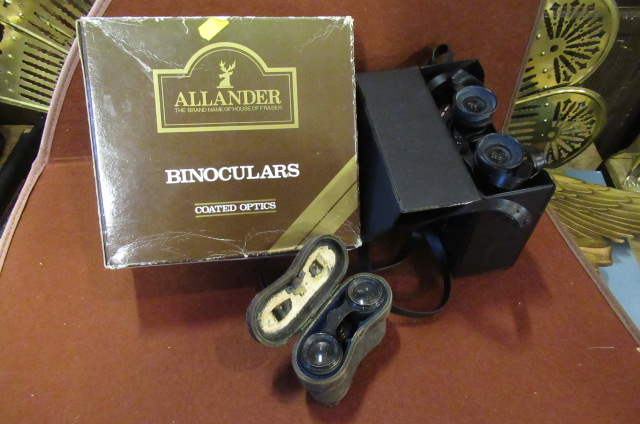 THREE PAIRS OF BINOCULARS Image