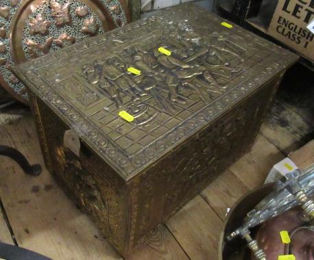 BRASS COAL BOX Image