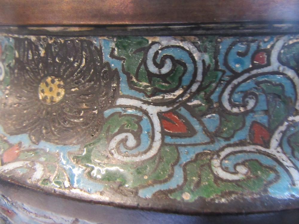 LARGE CLOISONNE JARDINIERE Image