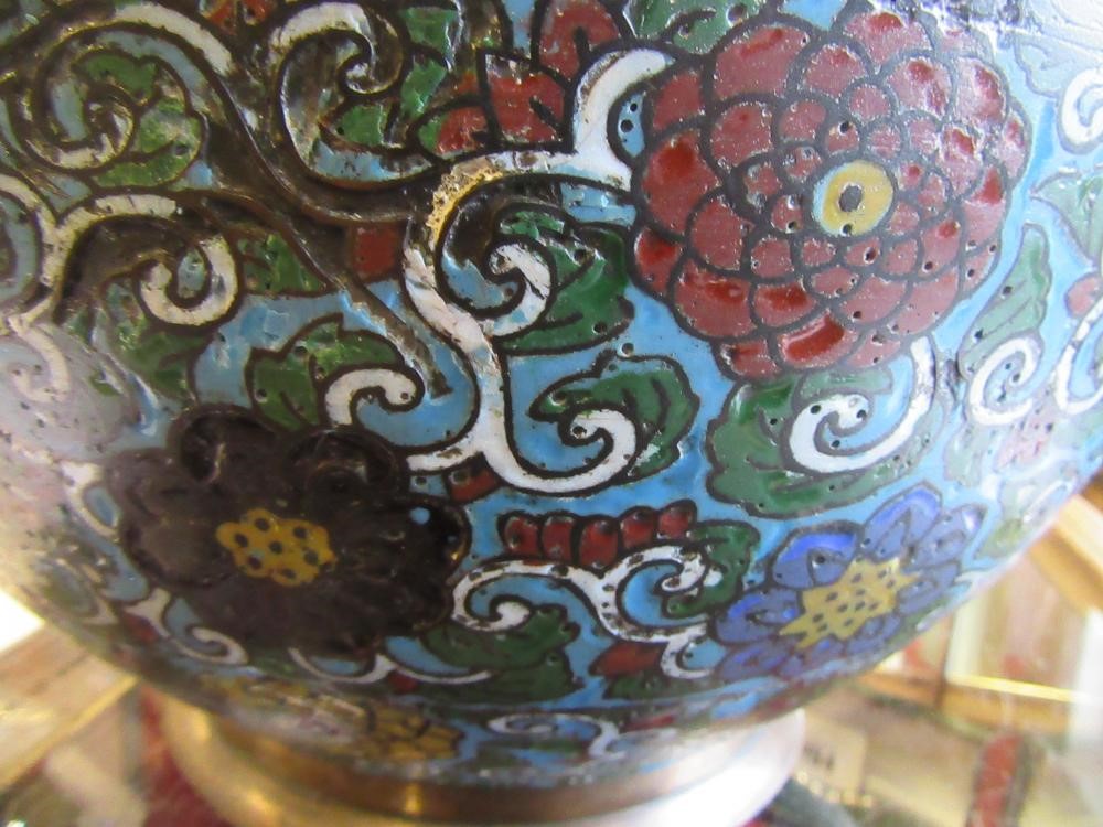 LARGE CLOISONNE JARDINIERE Image