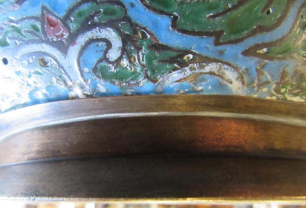 LARGE CLOISONNE JARDINIERE Image