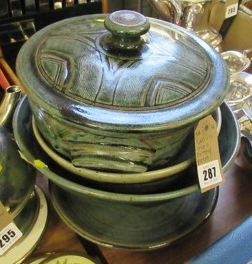 VARIOUS STUDIO POTTERY PIECES Image