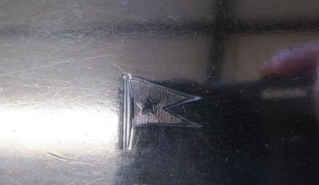 TWO WHITE STAR LINE TRAYS Image