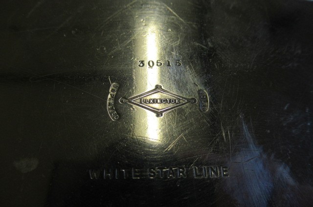 TWO WHITE STAR LINE TRAYS Image
