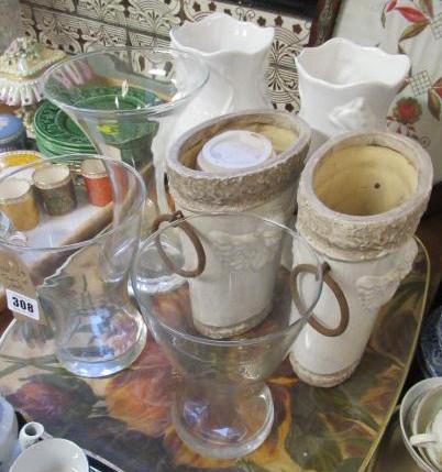 TRAY OF VASES Image