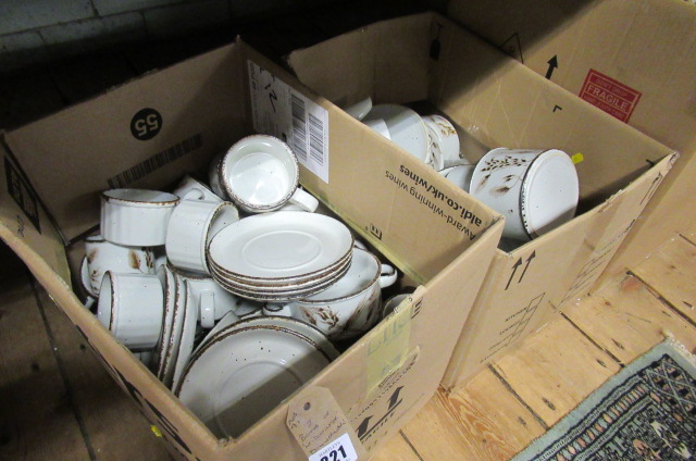 TWO BOXES OF MIDWINTER DINNER WARE Image