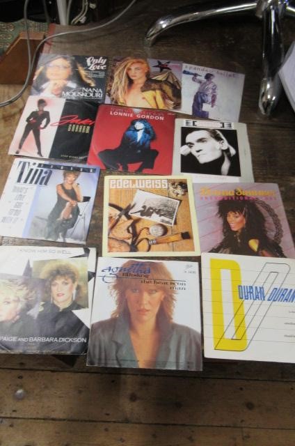 TWO BOXES OF 45RPM RECORDS Image