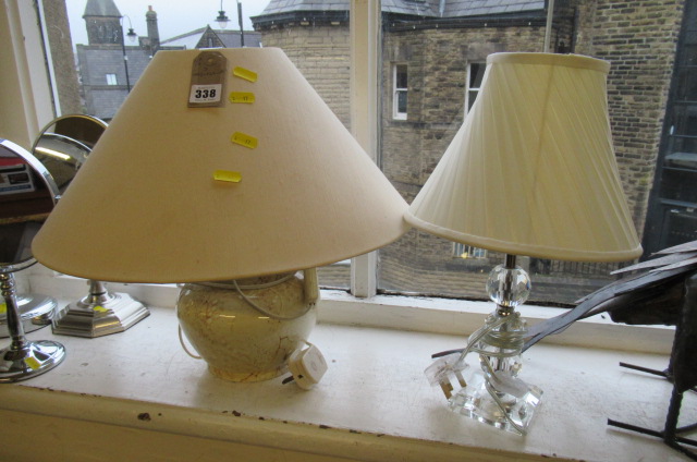 TWO TABLE LAMPS Image