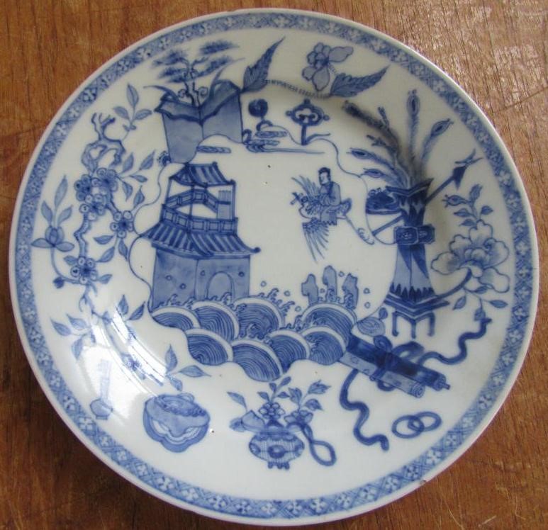 SIX CHINESE PLATES Image