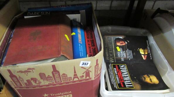 TWO BOXES OF BOOKS Image