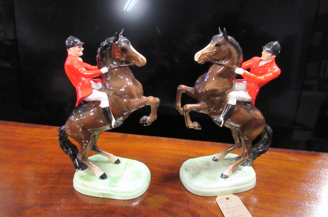 TWO BESWICK HUNTSMEN Image