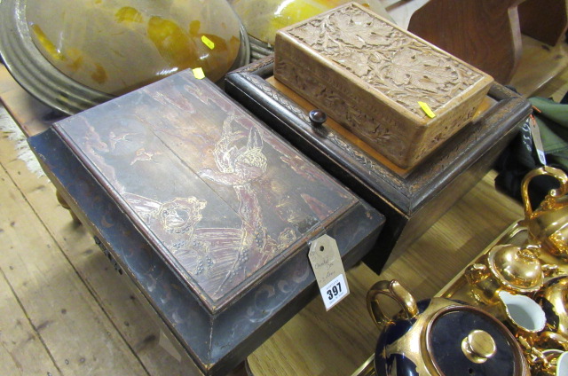 ORIENTAL BOX AND TWO OTHERS Image
