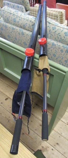TWO DAVID FLEMMINGTON FISHING RODS Image