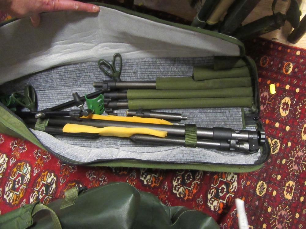 TWO BAGS OF FISHING ACCESSORIES Image