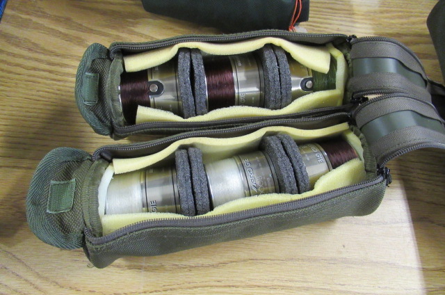 SIX FISHING LINE SPOOLS Image