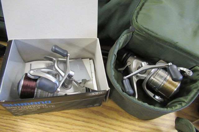 TWO SHIMANO BAIT RUNNER REELS Image