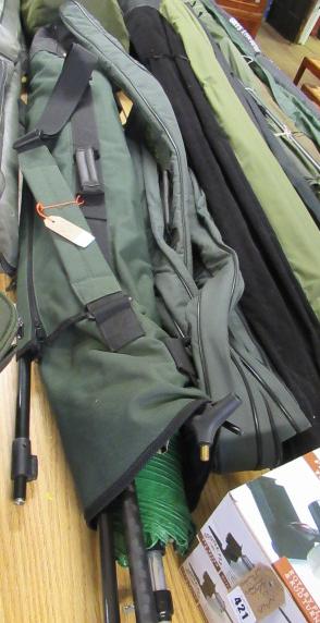 LARGE BAG OF FISHING TACKLE  ROD  CASES ETC Image