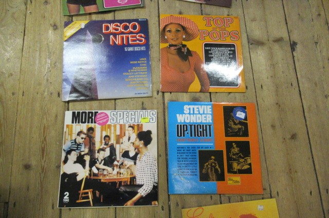 CASE OF LP RECORDS Image