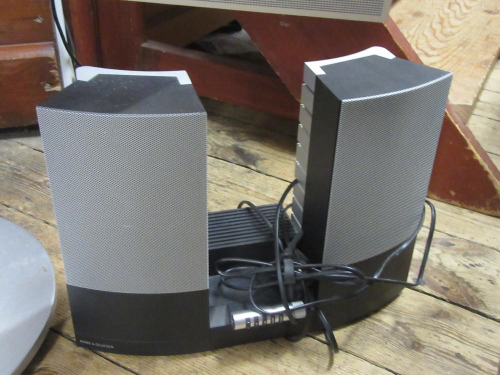 32 INCH BANG AND OLUFSEN TV WITH STAND  REMOTE AND SPEAKER Image