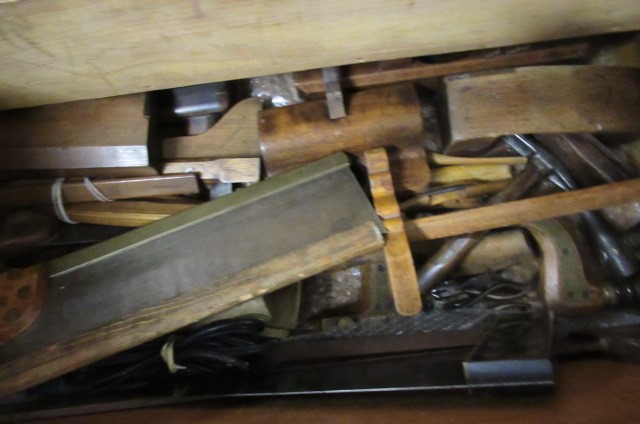 CABINET MAKERS TOOL CHEST AND TOOLS Image
