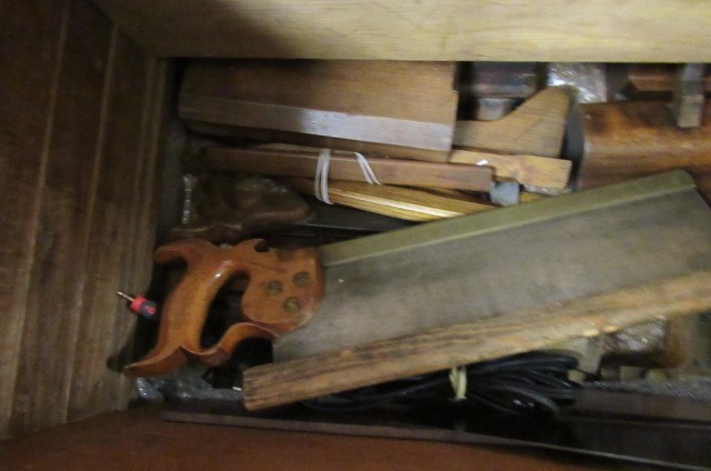 CABINET MAKERS TOOL CHEST AND TOOLS Image