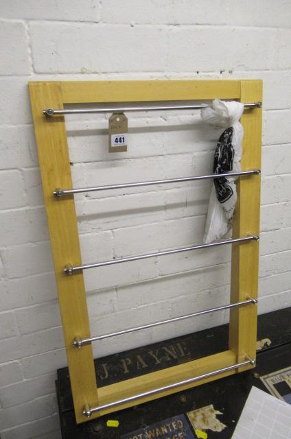 WOOD FRAMED RACK Image