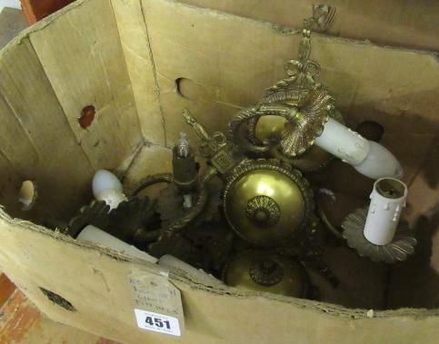 TWO BOXES OF LIGHT FITTINGS Image