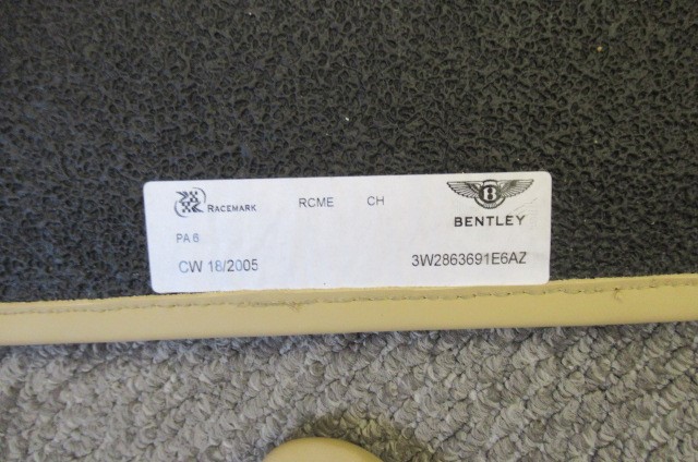 BENTLEY CAR MATS Image
